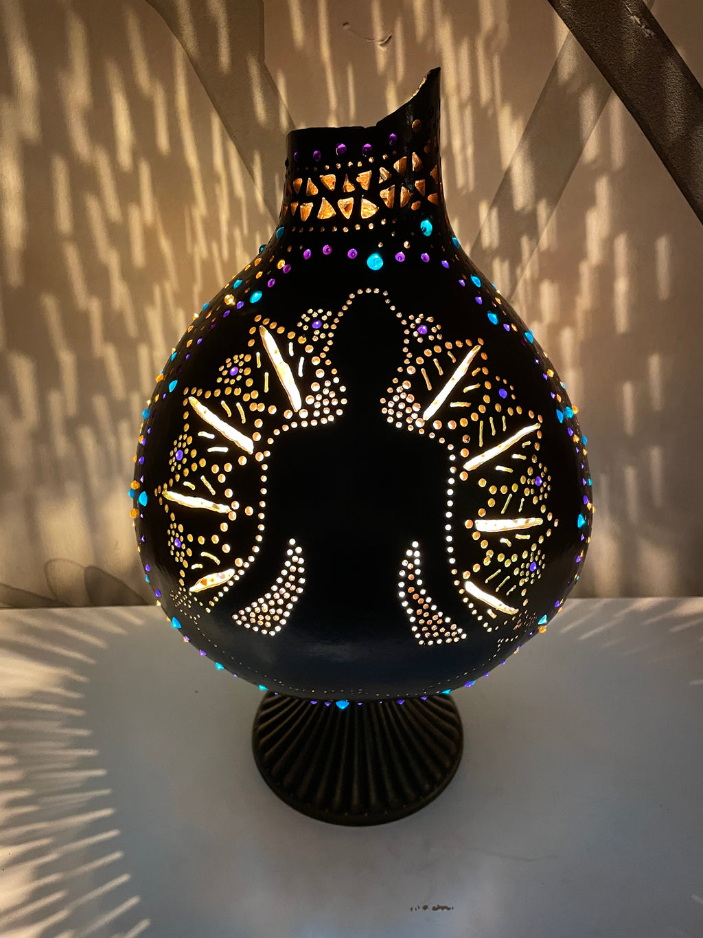 Gourd Lamp - Buddha