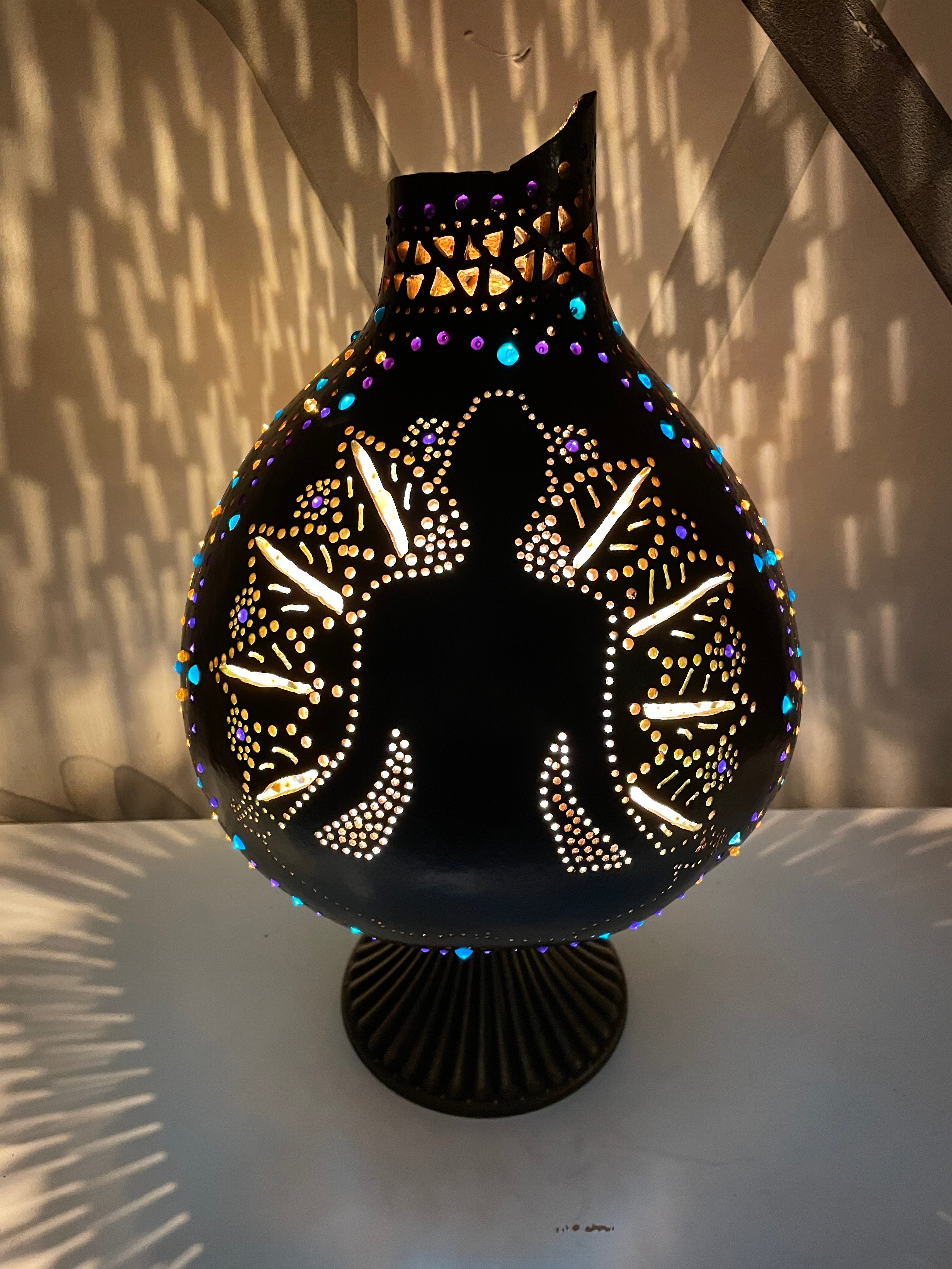 Gourd Lamp - Buddha