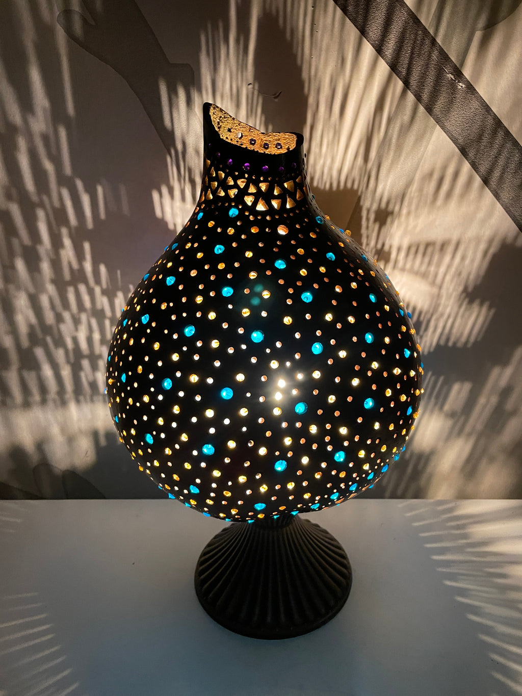 Gourd Lamp - Buddha