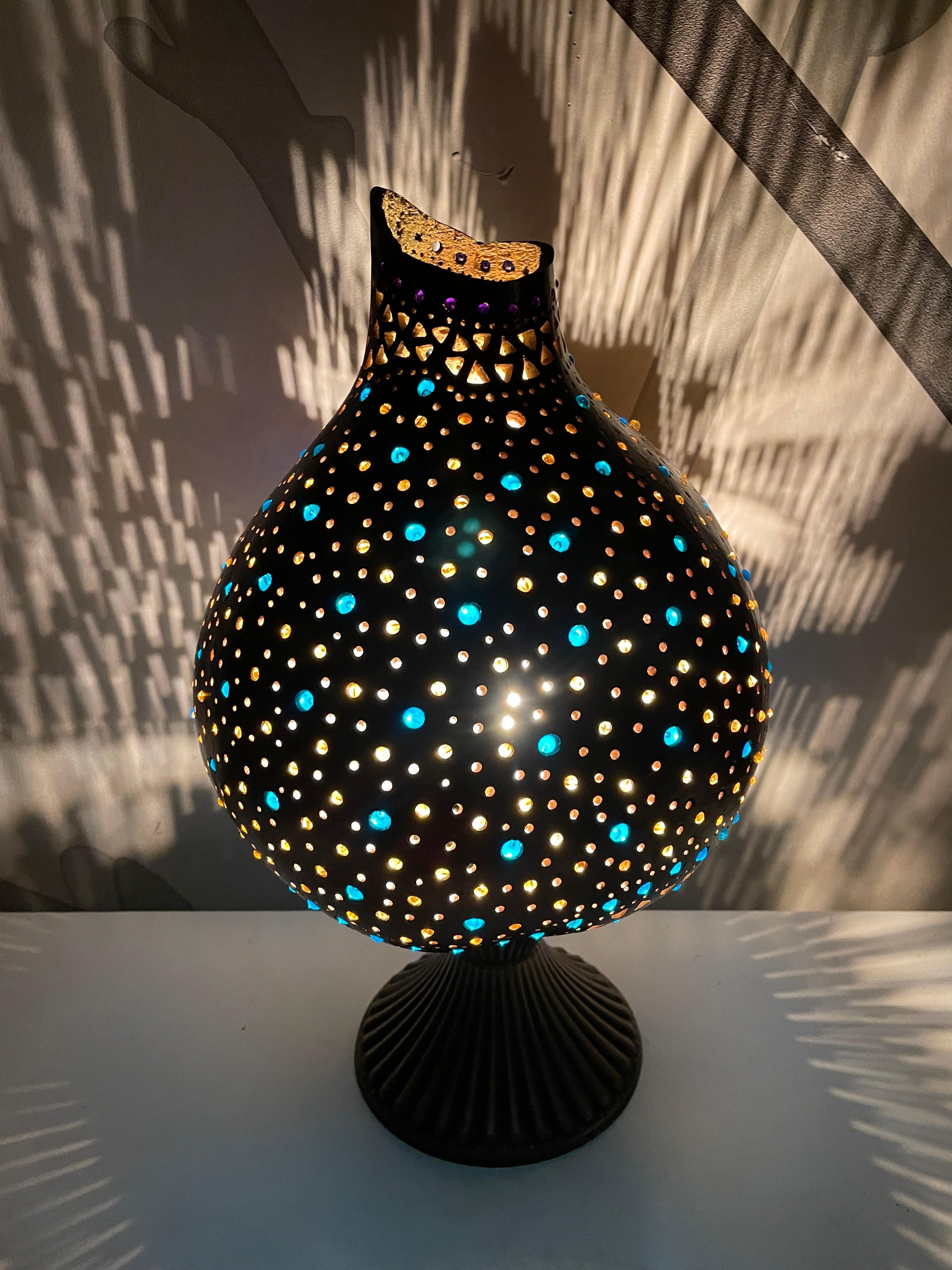 Gourd Lamp - Buddha