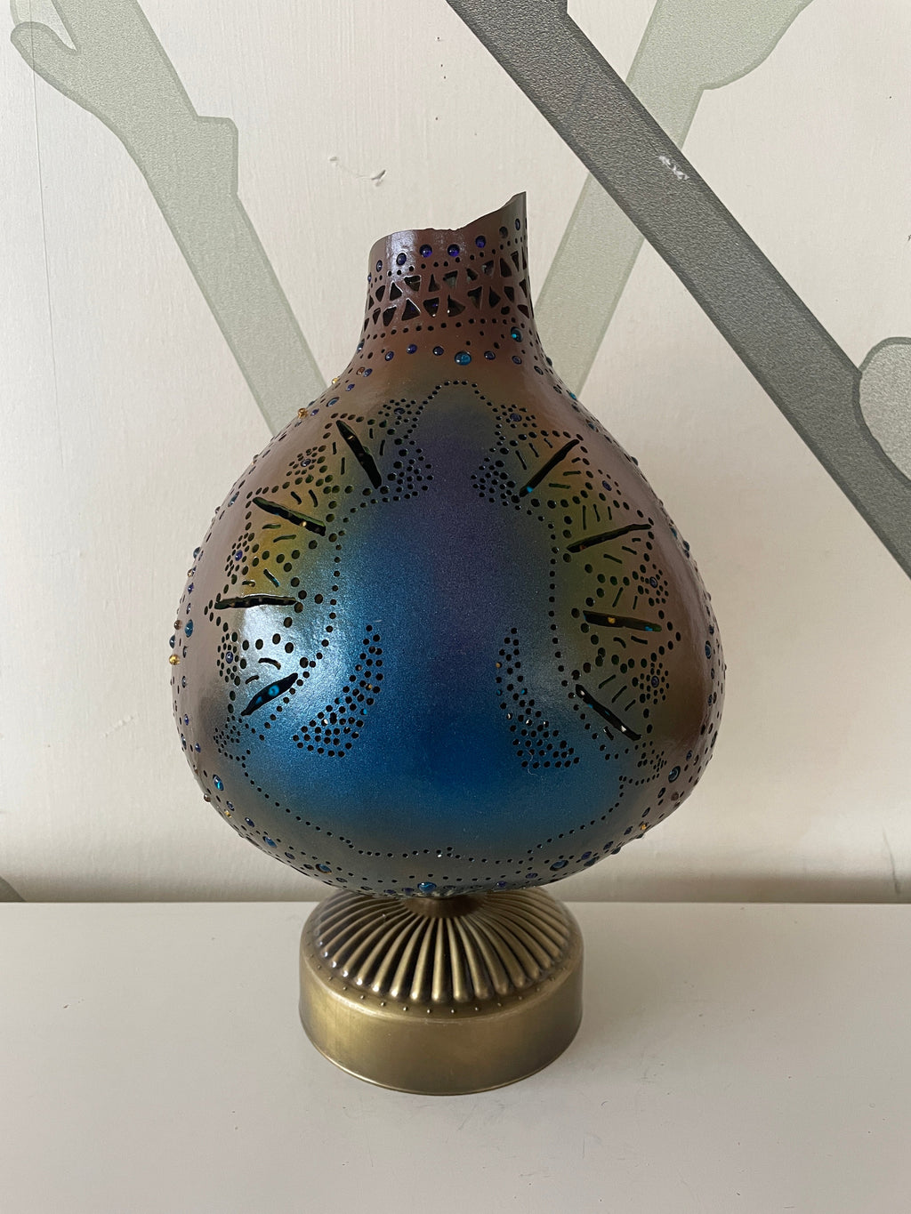 Gourd Lamp - Buddha