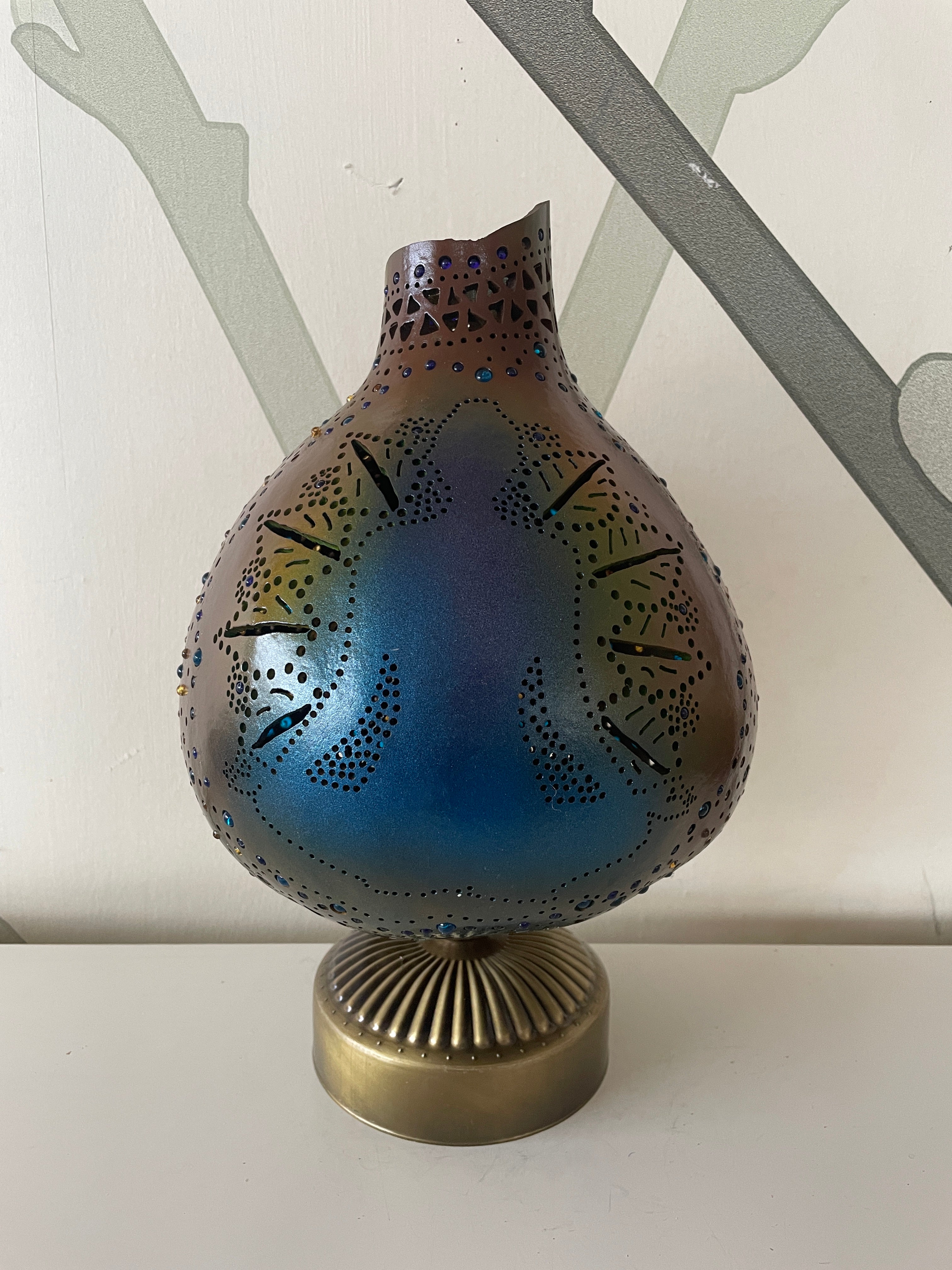 Gourd Lamp - Buddha