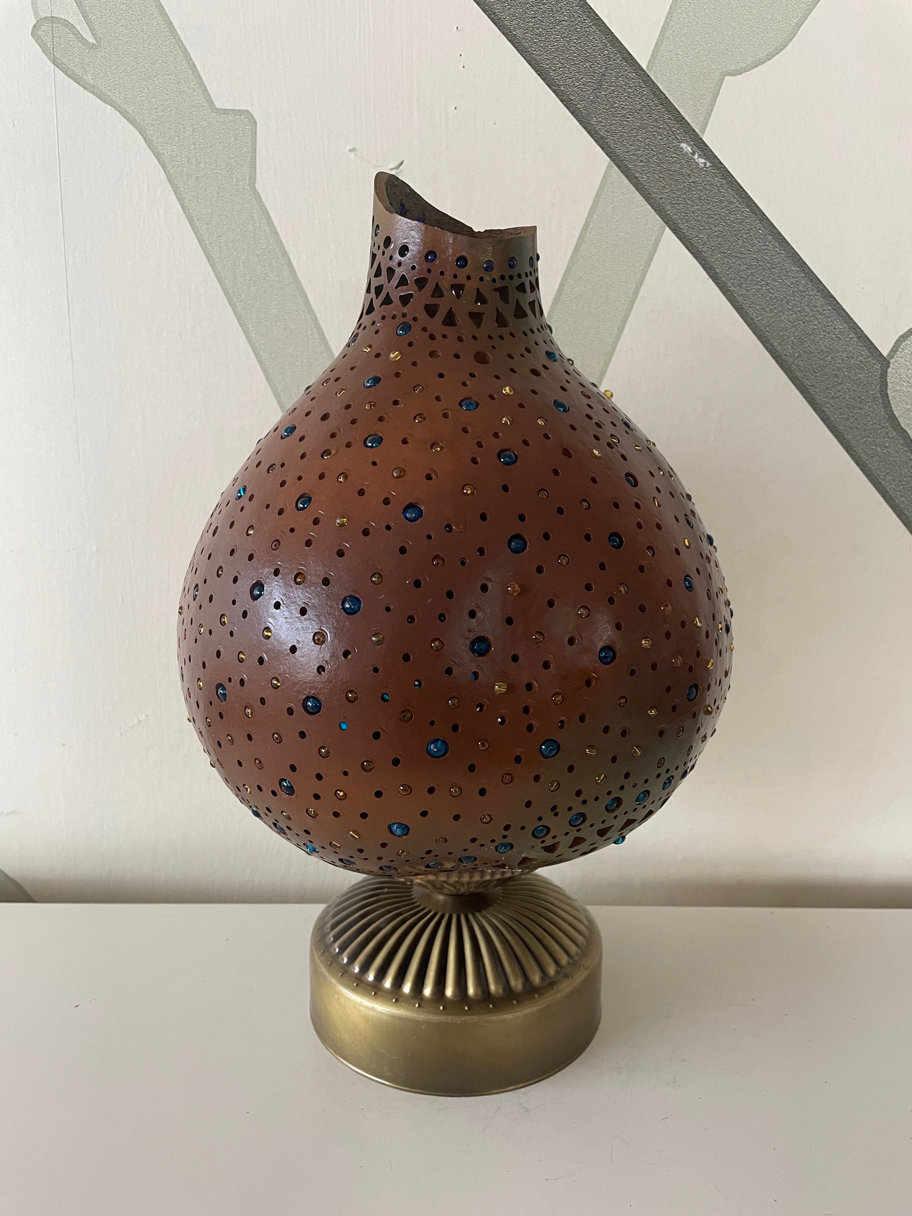 Gourd Lamp - Buddha