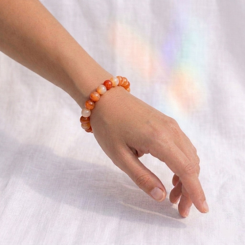 Bracelet en Cornaline