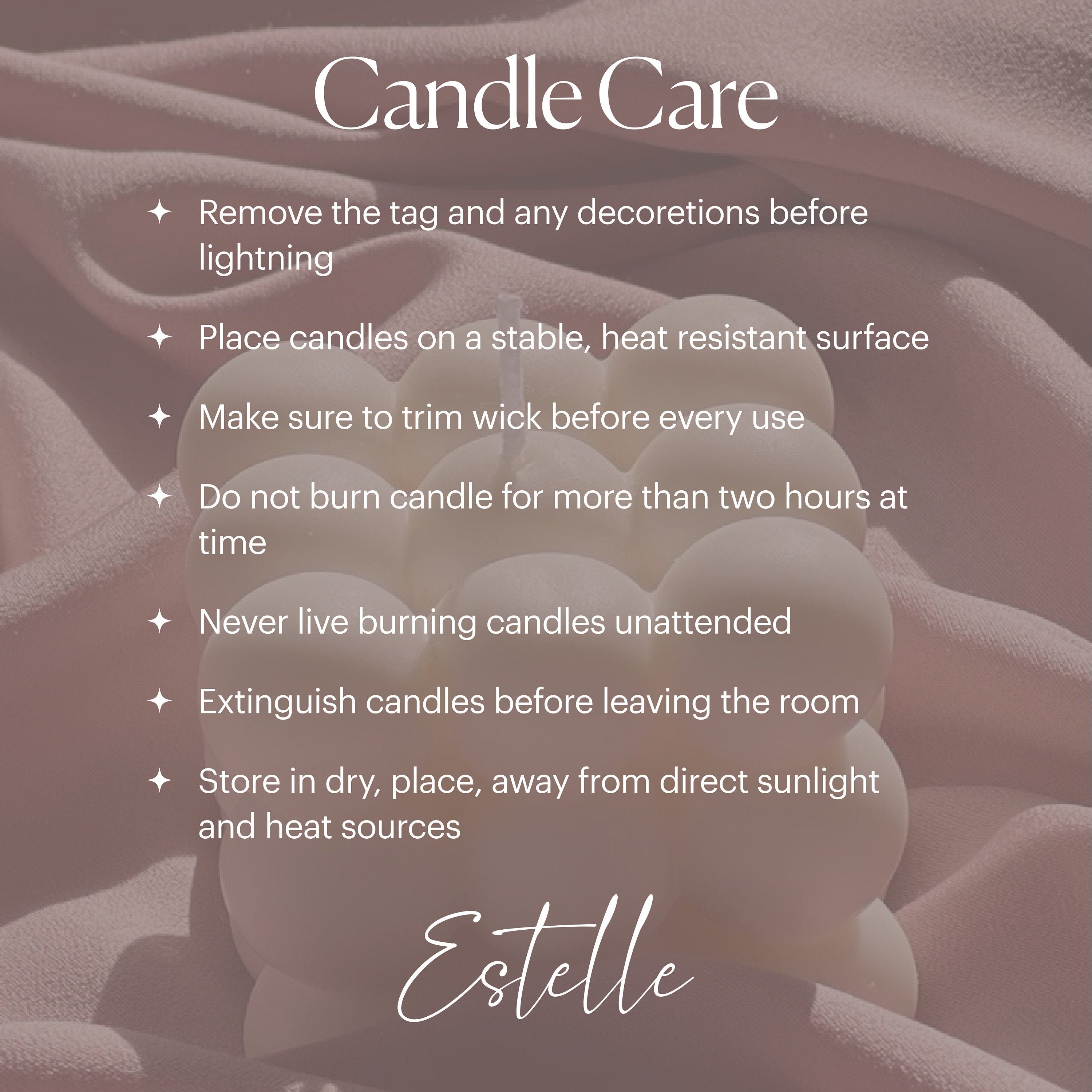Ribbed Soy Pillar Candle: Sculptural Home Decor